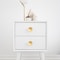 Hickory Hardware Maven Collection Hook Knob 2-5/16 Inch Diameter Brushed Golden Brass Finish H078782BGB - alternate 6